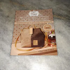 Buku Keterampilan - Tas Gaya Vintage plus pola
