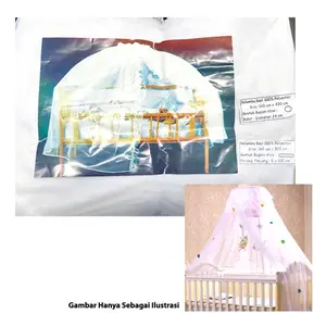 Kelambu Box Baby 100% Polyester Putih