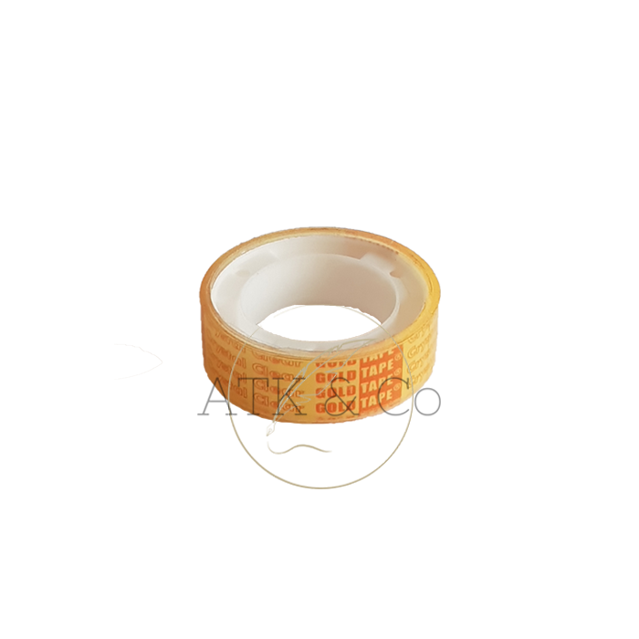 Gambar Gold Tape Solasi Selotip Bening 12mm - Isolasi Solatip Gold Tape 1/2 Inch dari ATK & Co Kota Bandung Tokopedia
