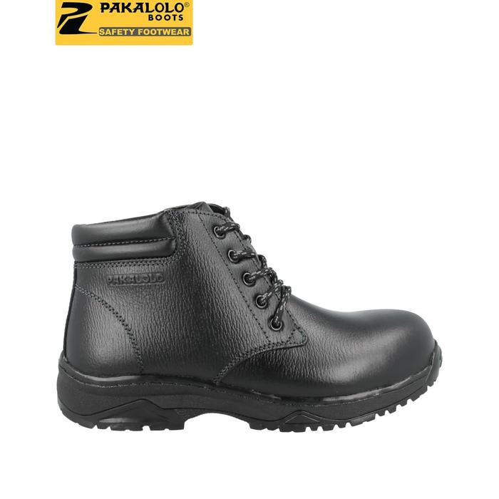 Gambar PAKALOLO BOOTS SAFETY FOOTWEAR SFR-89901 BLACK/HITAM - 38 dari Pakaloloofficial Kota Tangerang Tokopedia