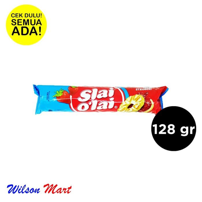 Gambar SLAI OLAI STRAWBERRY 128 GRAM dari Wilson Mart Kota Administrasi Jakarta Barat Tokopedia