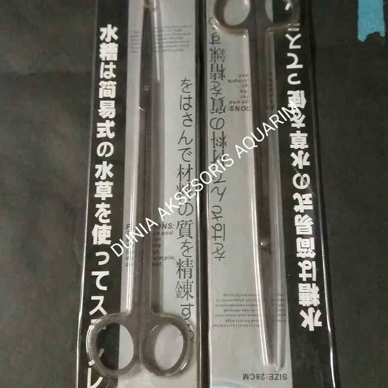 gunting aquascape lurus/bengkok/gelombang/gunting seting aquascape 0