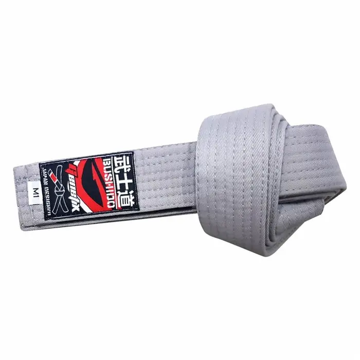 Gambar GENETIX Bushido BJJ KIDS Belt Grey, Belt BJJ GI Anak, Sabuk BJJ GI Anak, Sabuk Jiu Jitsu Kids, Sabuk GI. - M0 dari ELITE MMA SHOP Kota Administrasi Jakarta Barat 2 Tokopedia
