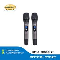 Gambar PROFESSIONAL WIRELESS MICROPHONE KREZT KRU-8020NV HANDHELD dari KREZT Kota Administrasi Jakarta Barat 3 Tokopedia