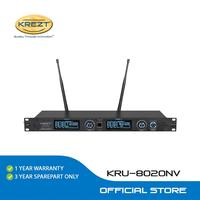 Gambar PROFESSIONAL WIRELESS MICROPHONE KREZT KRU-8020NV HANDHELD dari KREZT Kota Administrasi Jakarta Barat 2 Tokopedia