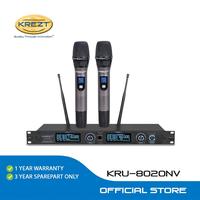 Gambar PROFESSIONAL WIRELESS MICROPHONE KREZT KRU-8020NV HANDHELD dari KREZT Kota Administrasi Jakarta Barat 1 Tokopedia