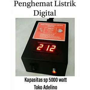 Penghemat Listrik Power Saver Digital utk 0 - 5000 watt