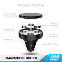 Gambar Holder Hp Mobil Magnetic Car Holder Vent Mount 360° Bracket Hp Magnet - STAND HOLDER dari CyanMart Kota Administrasi Jakarta Barat 4 Tokopedia