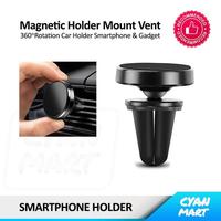 Gambar Holder Hp Mobil Magnetic Car Holder Vent Mount 360° Bracket Hp Magnet - STAND HOLDER dari CyanMart Kota Administrasi Jakarta Barat 1 Tokopedia