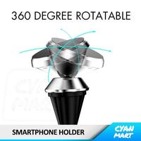 Gambar Holder Hp Mobil Magnetic Car Holder Vent Mount 360° Bracket Hp Magnet - STAND HOLDER dari CyanMart Kota Administrasi Jakarta Barat 3 Tokopedia