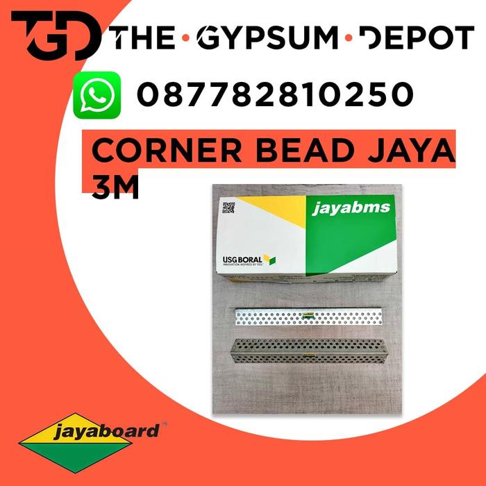 Jual Jayaboard Corner Bead 3m PN300 Jaya Pelindung Sudut Partisi ...