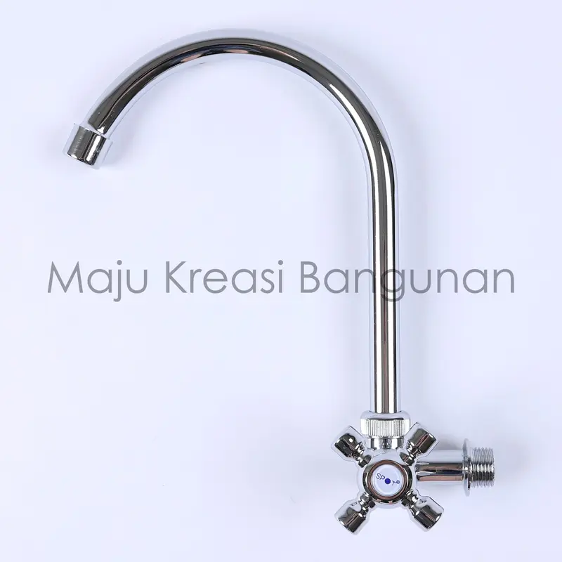 TERMURAH Kran Angsa Baling Cuci Piring Keran Air Sink Stainless Stanli 2