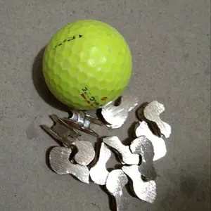 bola golf bekel dan pit emas 10