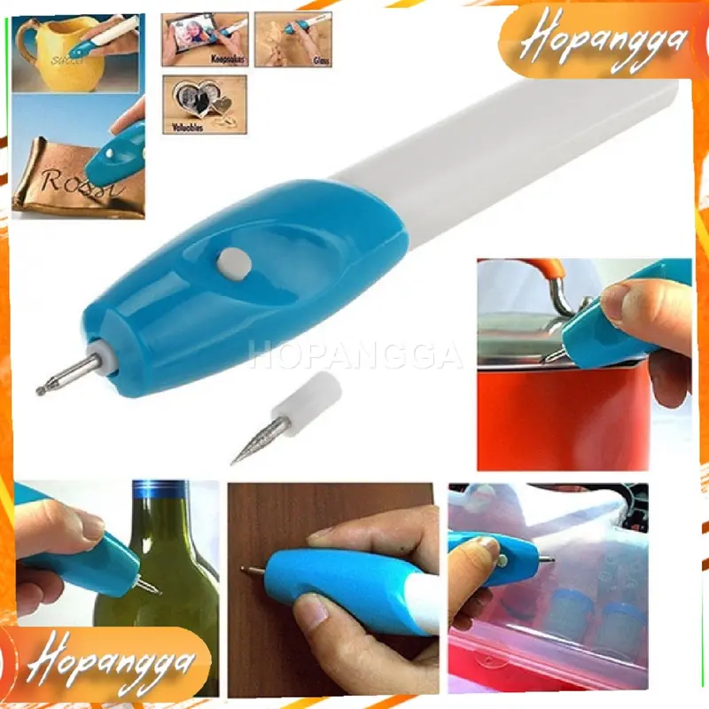 Alat Pengukir Kayu, Kaca, Batu, Keramik Hias Serbaguna / EZ Engraver 1