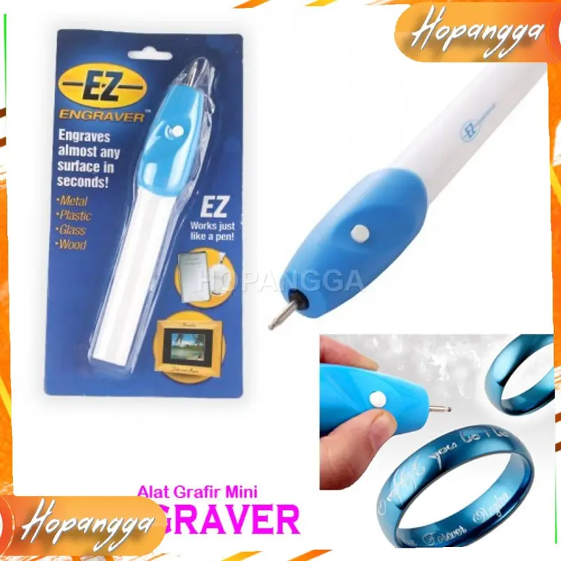 Alat Pengukir Kayu, Kaca, Batu, Keramik Hias Serbaguna / EZ Engraver 3