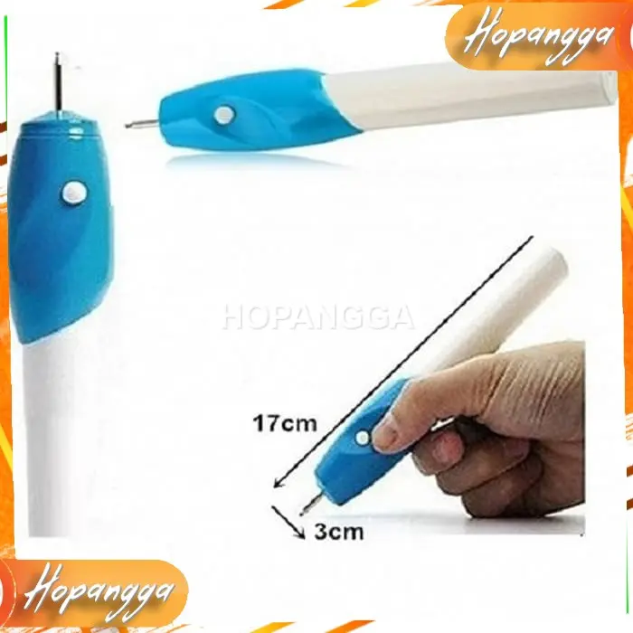 Alat Pengukir Kayu, Kaca, Batu, Keramik Hias Serbaguna / EZ Engraver 2