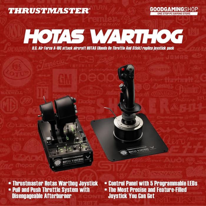 Jual Thrustmaster Hotas Warthog - Joystick - Jakarta Pusat ...