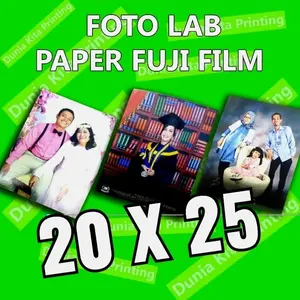 CETAK FOTO 8R (20X25) PAPER FOTO FUJI / MESIN NORITZU MINILAB