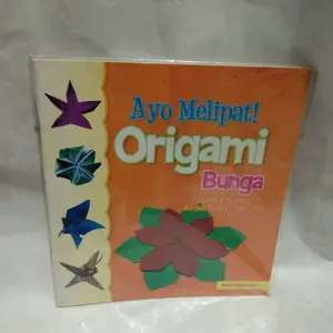 Buku.Ayo Melipat Origami Bunga