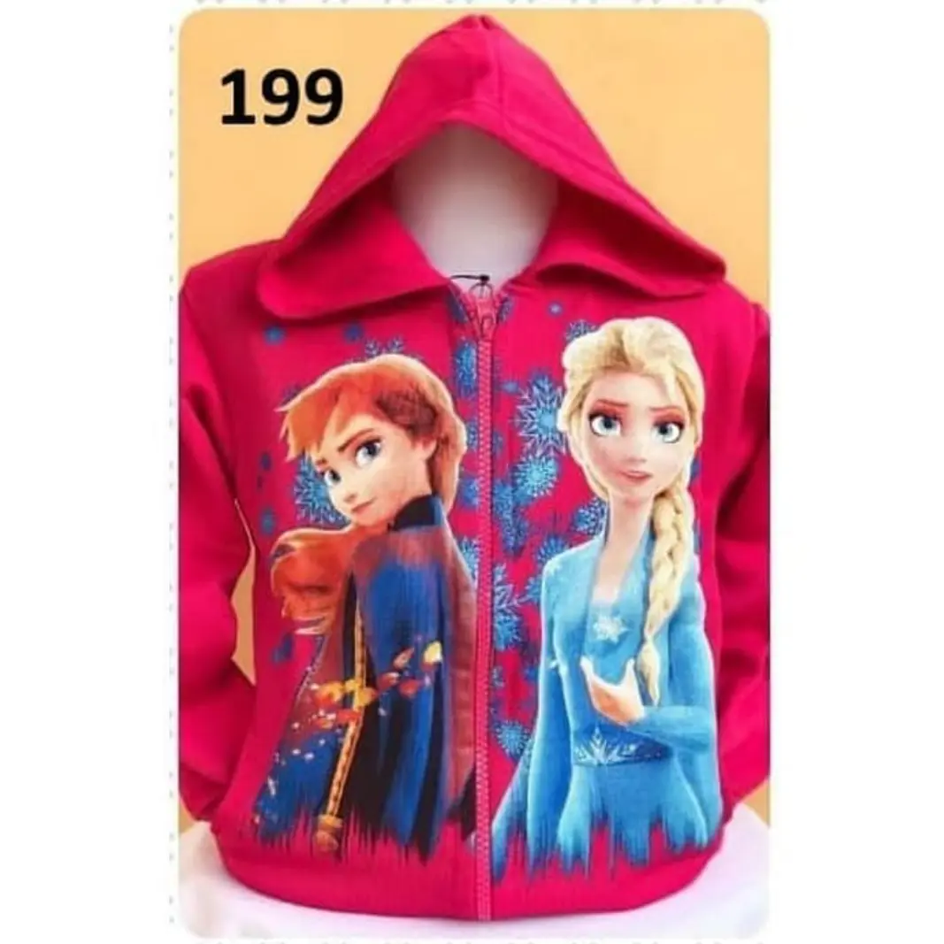 jaket anak perempuan karakter elza ana