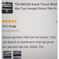 Gambar TECHNOZIO Kotak Tissue Short Abu Hitam /tempat tissue/ tissue mobil dari Technozio Store Kota Administrasi Jakarta Barat 5 Tokopedia