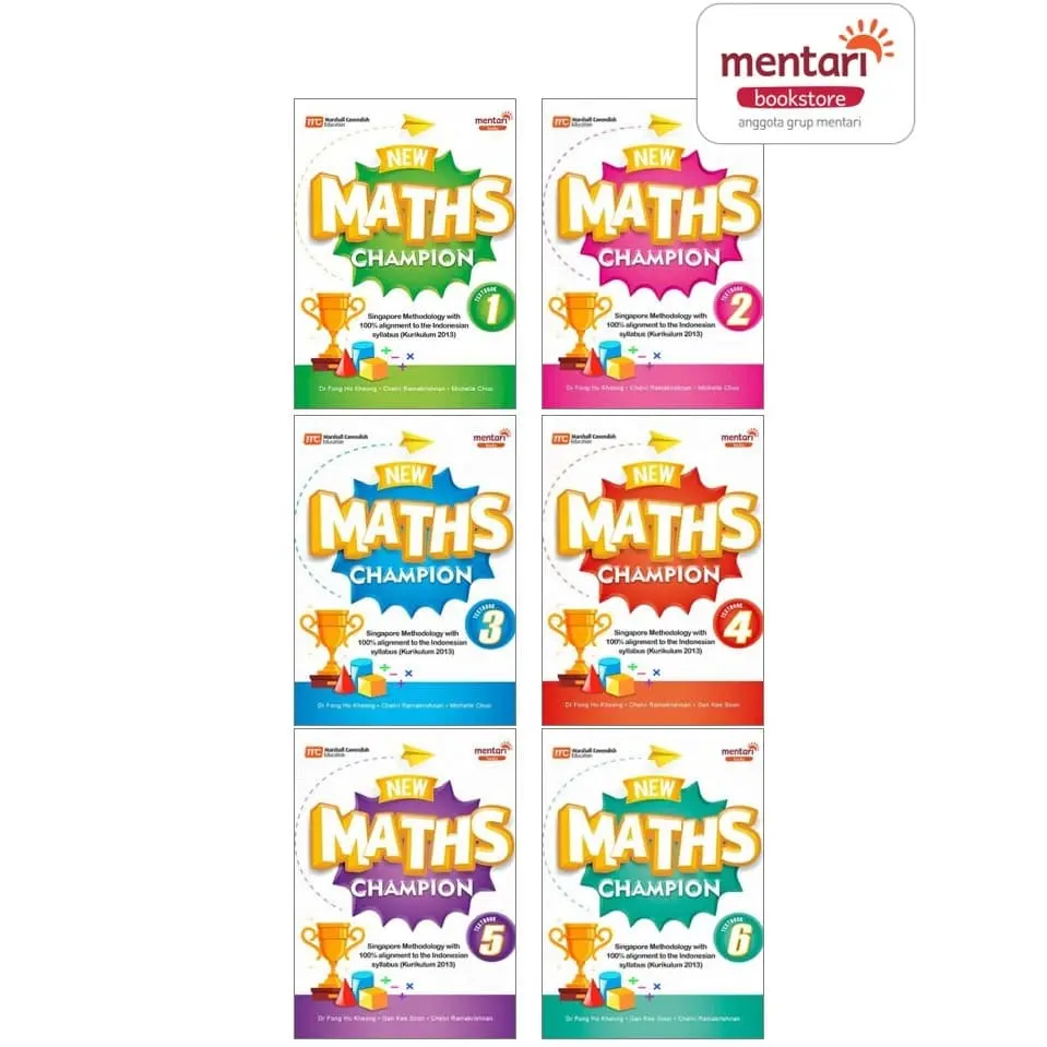 New Maths Champion | Buku Pelajaran Matematika SD