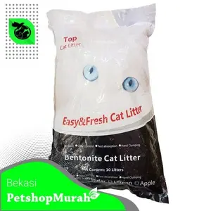 Pasir Kucing Catsand Top 10L Clumping Pasir Gumpal Wangi non bentonite
