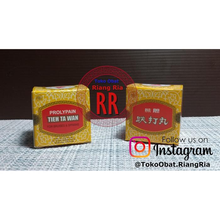Gambar Prolypain Tieh Ta Wan - Obat luka memar, Terkilir, Keseleo, luka dalam dari TO Riang Ria Kota Administrasi Jakarta Utara Tokopedia