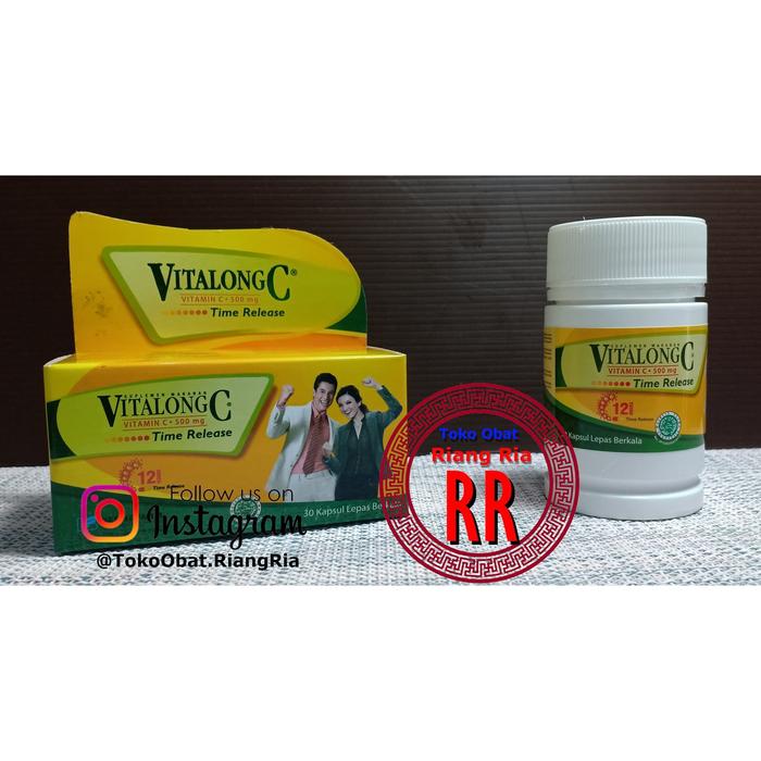 Gambar vitalong c 500mg isi 30 kapsul dari TO Riang Ria Kota Administrasi Jakarta Utara Tokopedia
