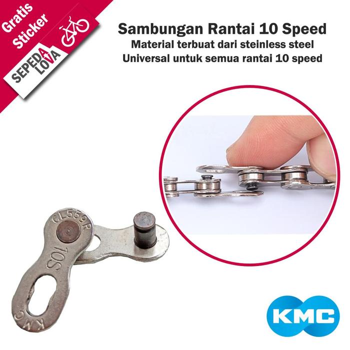 Gambar Sambungan Rantai Sepeda Chain Join Rante Universal 10 Speed dari Sepedalova Kota Serang Tokopedia