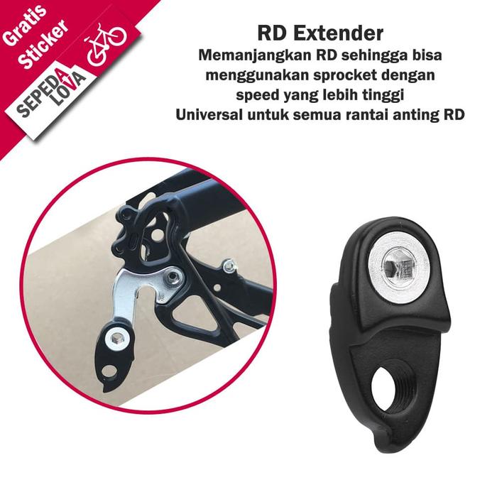 Gambar RD Extender Goatlink Roadlink Sambungan Rear Derailleur Sepeda dari Sepedalova Kota Serang Tokopedia