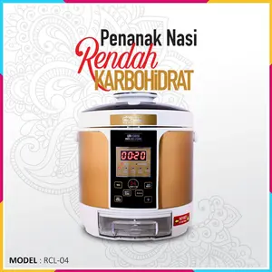 Rice Cooker Rendah Karbohidrat ReCooker RCL-04 Low Carbo Rice Streamer