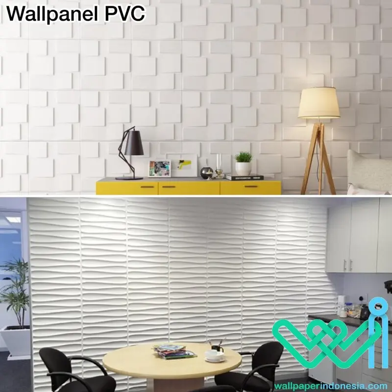WALLPANEL 3D DINDING | WALL PANEL PVC | INTERIOR DEKORASI WALLPAPER 2 2