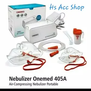 Compressor Nebulizer Portable Onemed 405A/Alat Terapi Uap Onemed