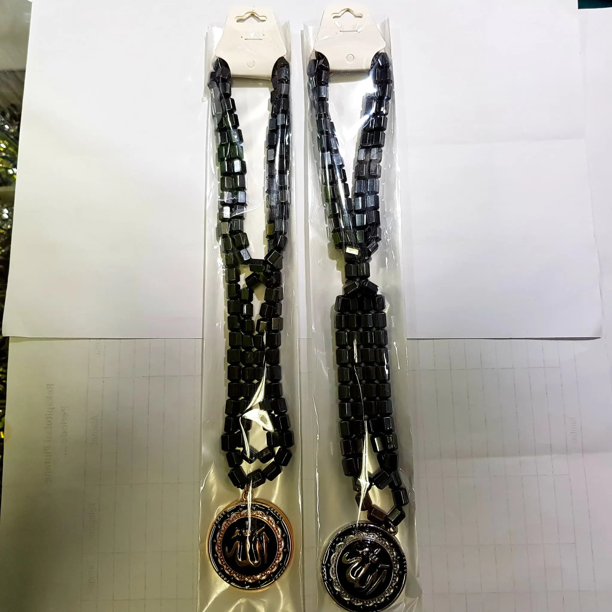 Kalung Set Gelang Batu Black Jade Kesehatan Impor Grosir