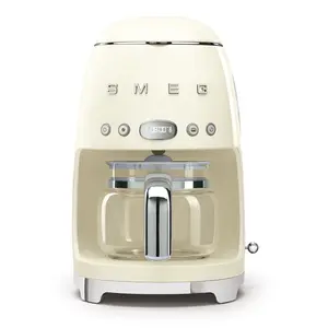 Smeg Drip FIlter Coffee Machine 50's Style|CREAM DCF02CREU