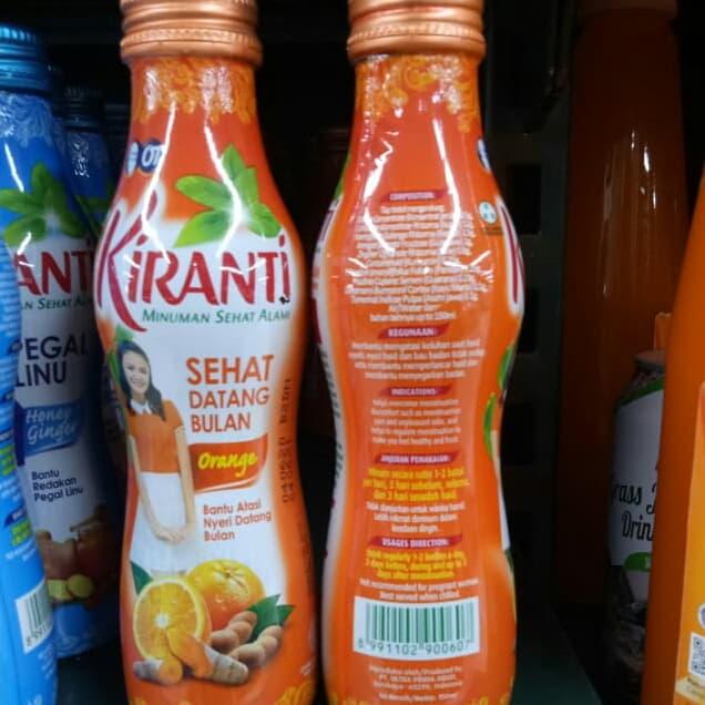 kiranti sehat datang bulan orange. 150ml