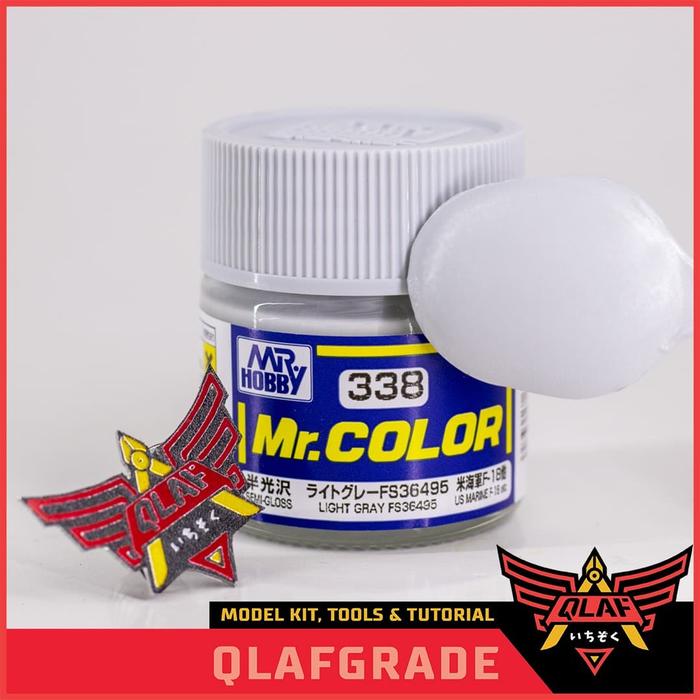 Gambar Mr Color LIGHT GRAY FS36495 C338 / cat gundam model kit airbrush dari Wahkhilaf Kota Surabaya Tokopedia