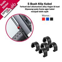 Gambar Clip Cable Housing Klip Penjepit Kabel Rem Shifter Sepeda - Biru dari Sepedalova Kota Serang 3 Tokopedia