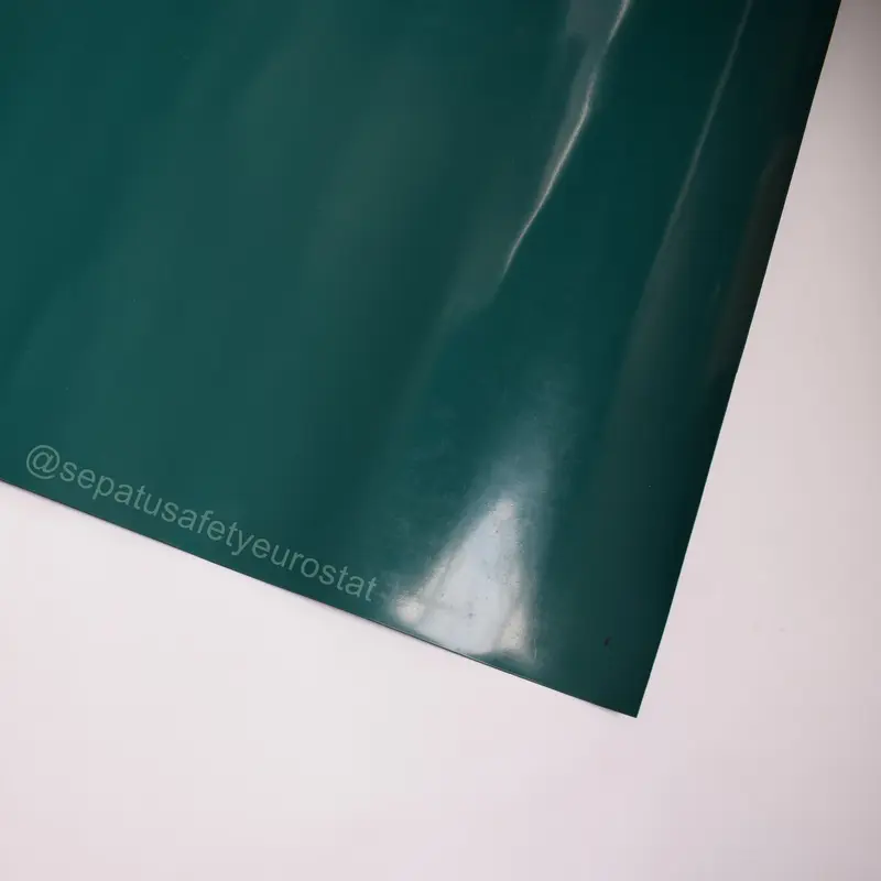 Karpet meja ESD Green Table Mat Anti Static Floor Carpet ESD 1mx1mx2mm 2