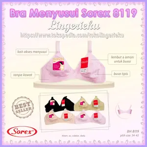 Bra Menyusui Merek SOREX Asli Original Kode 8119