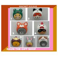 Gambar Magnet Kepala Animal Lucu | Magnet Kulkas | Tempelan Kulkas dari Daun The Gift Shop Kab. Badung 1 Tokopedia
