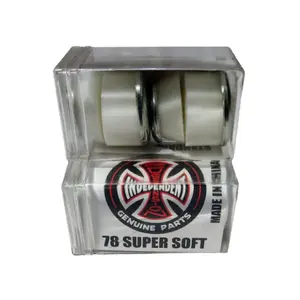 Skateboard Cylinder Cushions Super Soft 78A White Independent