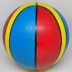 Bola basket karet warna (SNI) 9inch 185 gr/ Bola Sepak