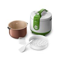 Gambar Philips Rice Cooker 2L - Hijau - HD3119/30 - 400 Watt dari Philips Home Appliances Kab. Bekasi 3 Tokopedia