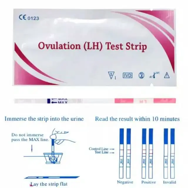 LH ovulation Test/Alat test masa subur wanita/test kesuburan 3