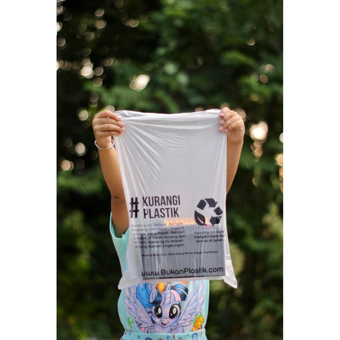 Gambar Cassava Bag - Kantong Cassava - Ramah Lingkungan - Plastik Organik dari Bukan Plastik Kota Semarang 4 Tokopedia