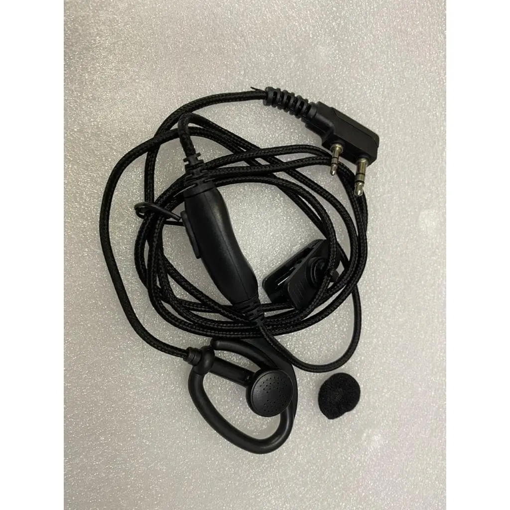 Earset Tali Kenwood HT Cina Baofeng Weirwei WLN SPC Earset Tali Sepatu