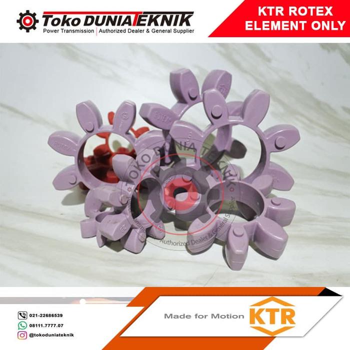Jual GR-38 ELEMENT/ RUBBER COUPLING T-PUR PURPLE ROTEX-KTR ORIGINAL ...