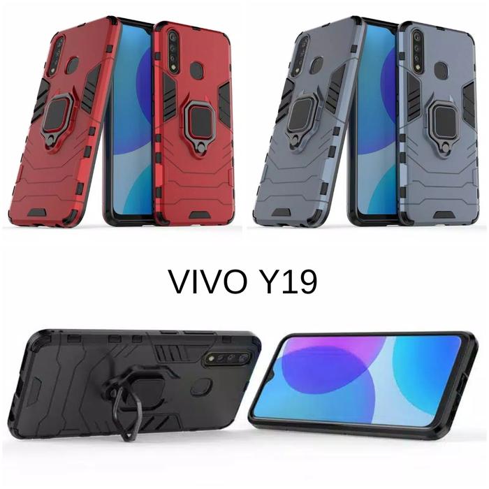 Gambar Casing Soft Case Robot Vivo Y19 Hard Case Hybrid - Hitam dari hanamigadget Kota Administrasi Jakarta Selatan Tokopedia